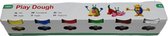 Play Dough Klei Set - Multicolor / Pastel - 6 stuks - 35 x 5 cm