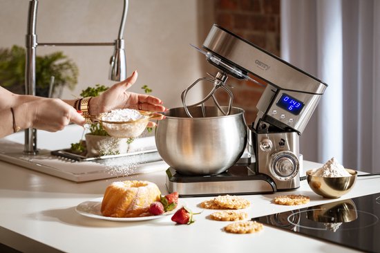 Camry CR 4223 - Foodprocessor - 2000 watt - RVS - LCD van Camry — afbeelding 3
