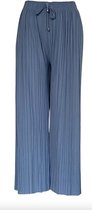 Hoogwaardige Dames Flare Broek / Pants | Flared Pantalon | Blauw - Maat XL