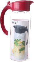 alpina-waterkan-met-deksel-1-5-liter-glas-grijs-2-delig