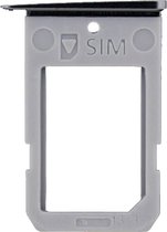 SIM-kaarthouder Voor Samsung Galaxy S6 Edge Plus - Zwart