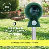 Pest-Tech - Def200 - Kattenverjager - Zonder Solar Paneel - *Zonder batterijen inclusief