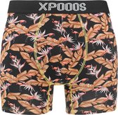 XPOOOS boxer flamingo multi - XXL