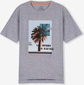 Tiffosi-jongens-t-shirt-Milano-kleur: grijs-maat 152