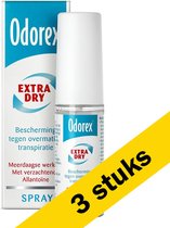 Bol.com Odorex Extra Dry - Pompspray - Voordeelverpakking 3 x 30 ml aanbieding
