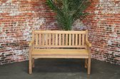 SenS Garden Furniture - Dalton Teak Tuinbank - 130cm - Bruin
