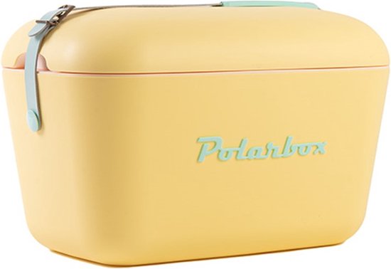 Polarbox - Koelbox - met Schouderband - Geel - 12 Liter - 40x26x(H)23cm