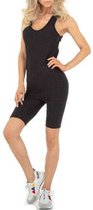 playsuit / sportpak eendelig zwart L/XL