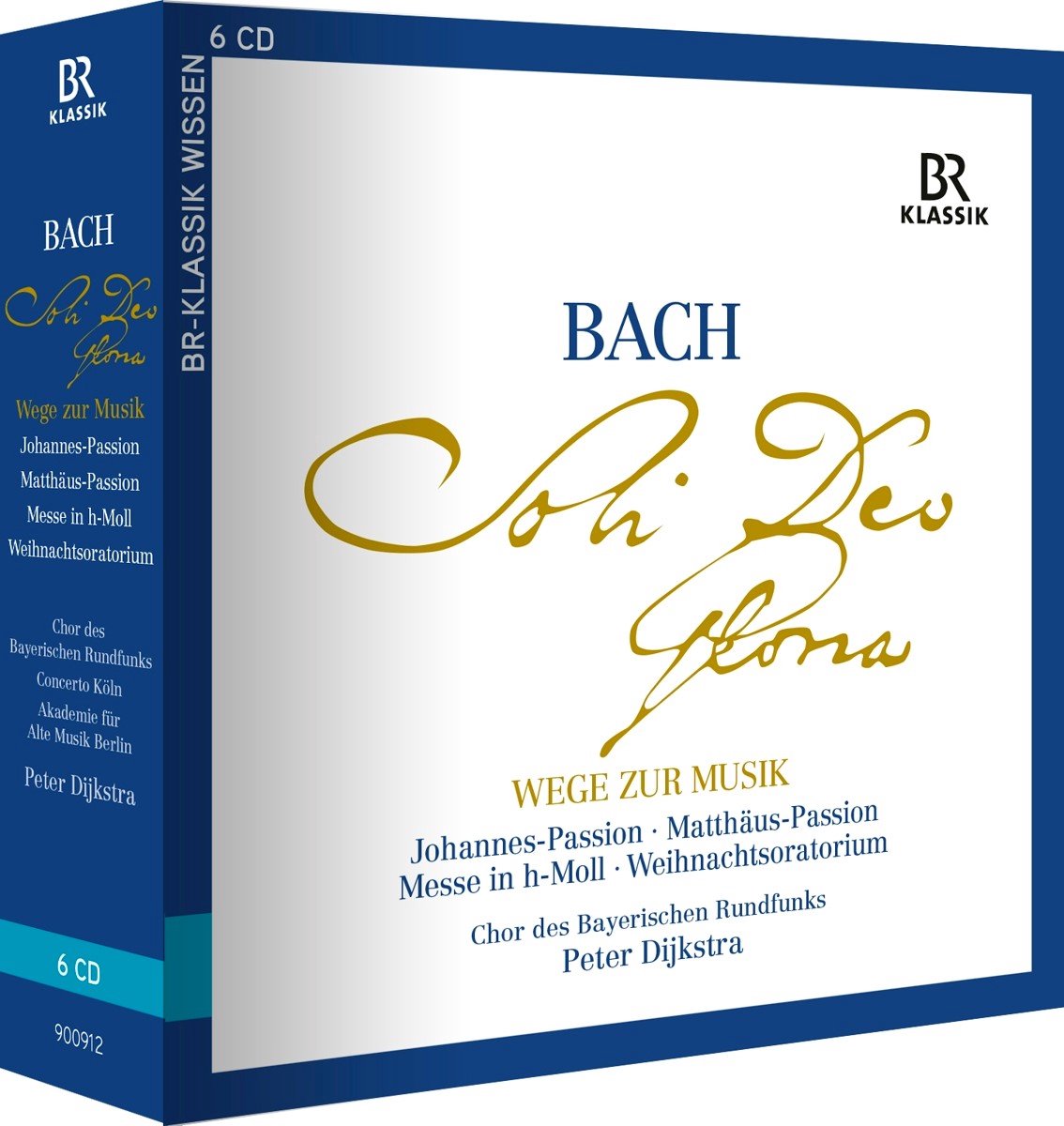 Peter Dijkstra, Chor des Bayerischen Rundfunks - J.S. Bach: Wege Zur Musik (6 CD)