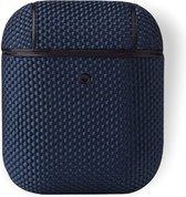 BYSTER. Nylon AirPods Case - Donkerblauw