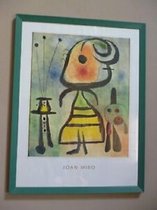 poster Verkerke Joan Miró - Femme et Chat 60 x 80 cm