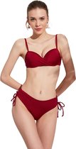 No Gossip Balconette push up bikiniset Kruising aan de voorkant BORDEAUX 38