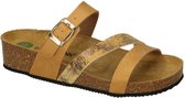 Dr Brinkmann -Dames -  camel - slippers & muiltjes - maat 37