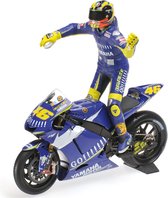 Yamaha YZR-M1/Figurine Valentino Rossi Gualoises Yamaha Team MotoGP Donington 2005 1-12 Minichamps Limited 720 pcs.