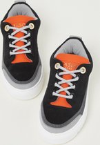 Mason Garments Firenze sneaker - Zwart/ Oranje - Maat 30