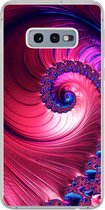 Geschikt voor Samsung Galaxy S10e hoesje - Spiraal - Abstract - Kleuren - Siliconen Telefoonhoesje