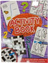 Activity book | Activiteitenboek voor kinderen | Engelstalig | Puzzels | Raadsels | Doolhoven | Kleurboek | Puzzelboek
