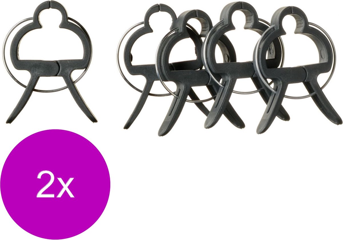 Nature Plantenclip Klim-En Geleide Artikel 2 x 0.5x3x4.3 cm Groen 10 stuks Ø24