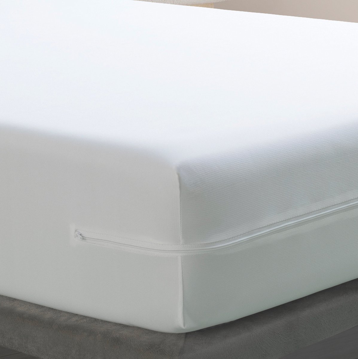 Tural - Housse de matelas 140x190/200cm élastique avec fermeture