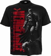 Spiral Batman Heren Tshirt -M- THE BATMAN - COMIC COVER Zwart