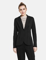 TAIFUN Dames Getailleerde blazer met stretch