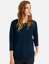 GERRY WEBER Dames Uitlopend shirt met 3/4-mouwen