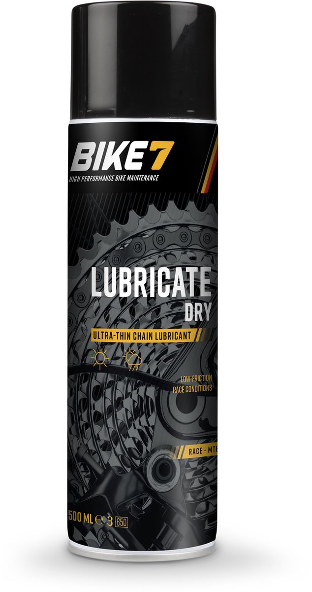 BIKE7 LUBRICATE DRY 500ML