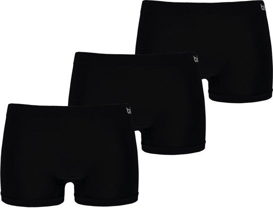 Apollo Boxer Femme Sans Couture Bamboo Zwart L 3 pièces