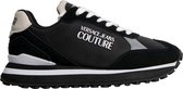 Versace Jeans Couture Fondo Spyke  Heren Sneakers - Zwart/Wit - Maat 44