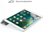 Tablet Hoes geschikt voor iPad 2016 - Pro - 9.7 inch - Smart Cover - A1673 - A1674 - A1675 - Grijs