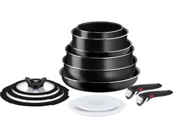 Tefal Ingenio Easy Cook & Clean Pannenset - 13-delig - Niet geschikt voor inductie Tefal Ingenio Easy Cook & Clean Pannenset - 13-delig - Niet geschikt voor inductie
