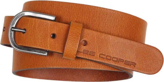 Lee Cooper Lies Cognac Belt - COGNAC - L100