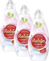 Robijn Wol & Fijn Vloeibaar Wasmiddel - 3 x 1 l (54 wasbeurten)