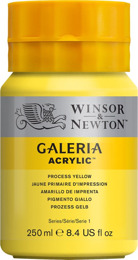 Winsor & Newton 2131533 Galeria acrylverf, hoge pigmentatie, lichtecht en verouderingsbestendig, romige vloeiende consistentie - 120ml Tube, Process Magenta