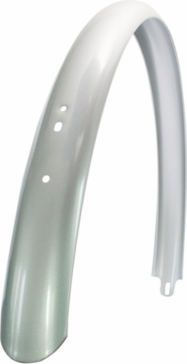 Vwp Spatbord Achter Transport Urban Staal 28 Inch Zilver