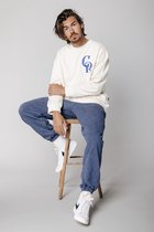Colourful Rebel Uni Patch Enzyme Wash Jogger - Maat M