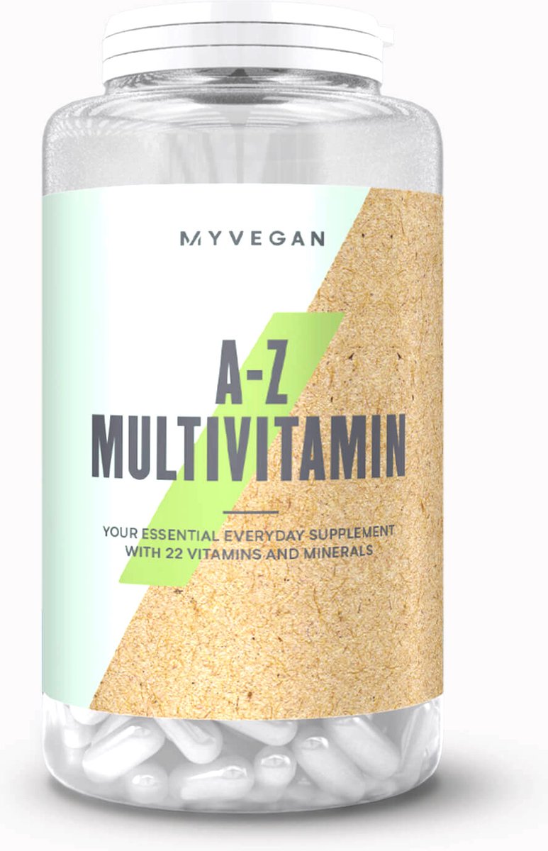 Vegan A-Z Multivitamin (180 caps) Unflavored