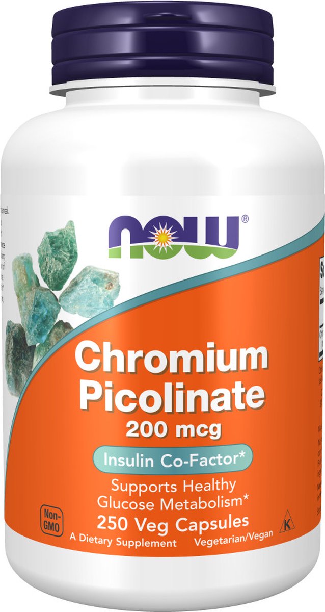 Goedkoopste Chromium Picolinate 200mcg 250v-caps