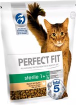 6x - Perfect Fit - Sterile 1+  Kip - Kattenvoer - 750g