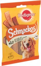 6x - Pedigree - Schmackos - Poultry Mix - 6 packs de 20 pièces