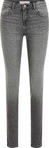 WE Fashion Dames mid rise skinny jeans met stretch