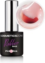 Cosmetics Zone UV/LED Rubber Base – Pink Blink 7ml.