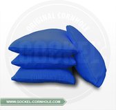 VOORDEEL PAKKET - 2 x 4 Cornhole Bags / Zakjes in de kleuren BLAUW en ORANJE (volgens de officiële normen)