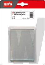 TELWIN - Lashelm Beschermglas 2 stuks - 2PZ EXTERNAL GLASS PROTEC. KIT 114X134MM