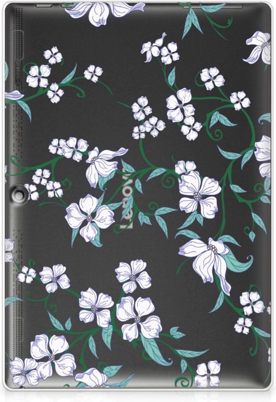 Silicone Case Lenovo Tab 10 | Tab 2 A10-30 Tablet Hoes Personaliseren  Blossom White... | bol