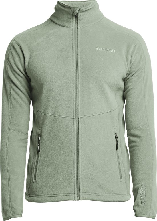 Tenson Miracle Fleece Men - Gilet polaire - Homme - Grijs Vert - Taille M |  bol