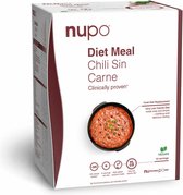 Nupo - Maaltijd - Chili Sin Carne - 10 Porties - Caloriearm - Dieet - Snel en gemakkelijk bereid