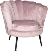 Hoom Interiors Flamingo - Fauteuil - Velvet