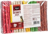 LOVES 100 Kauwsticks 12 cm - Buffelhuid 1 kg - Voor hond