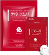 Mitomo Slakkenextract & EGF Essence Sheet Mask - Gezichtsmasker - Face Mask - Tissue Masker - Masker Gezichtsverzorging